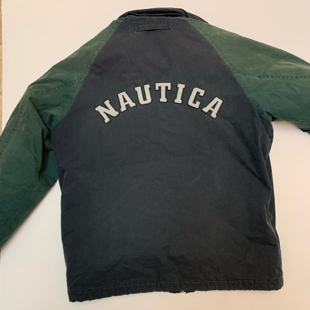 Vintage 90s Nautica Spell Out Jacket